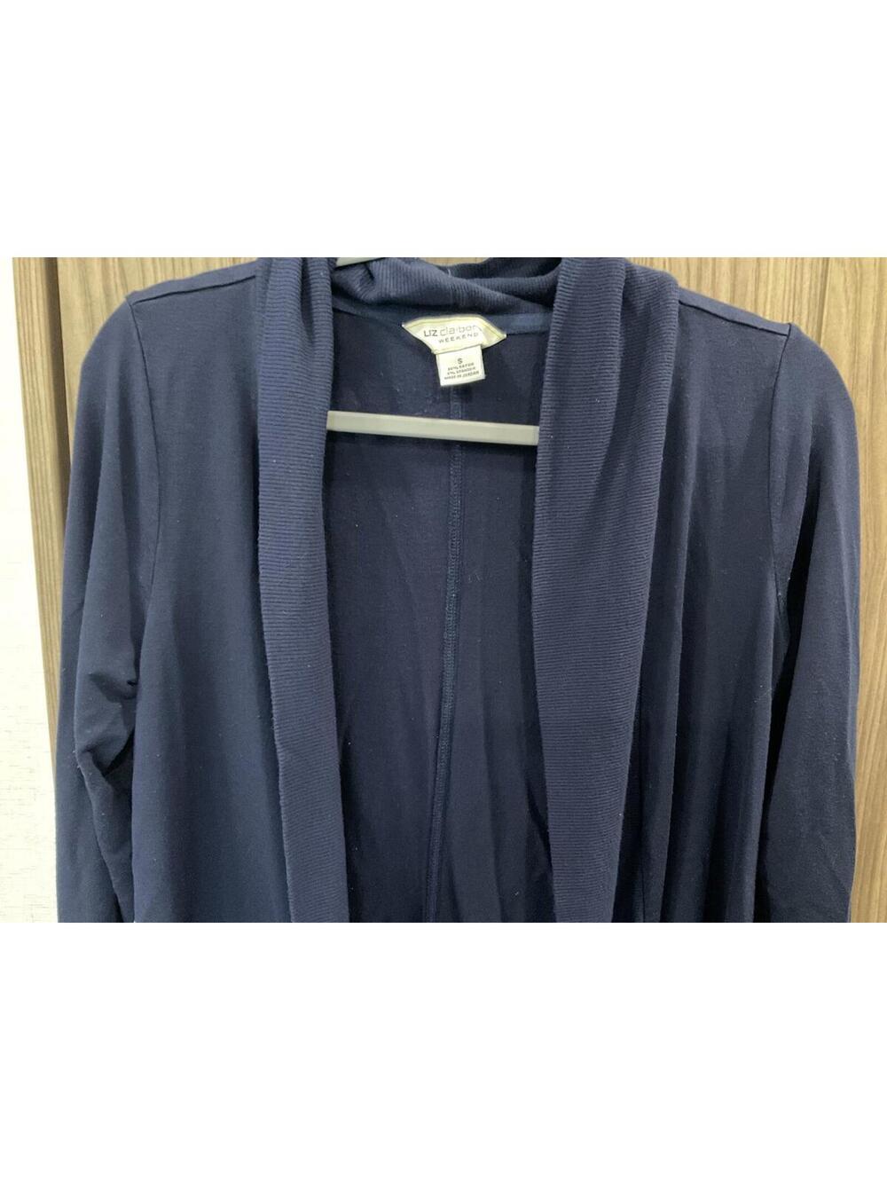 Liz Claiborne Weekend Womens Blue Open Sweater Size Small - Picture 4 of 6